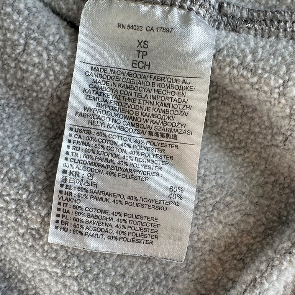 Banana Republic Factory XS Grey Sweatshirt - Picture 3 of 4